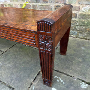 Enquire about an Unusually Large Regency Period Mahogany Window Seat 