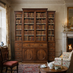 Elegant 18th-century country house interior