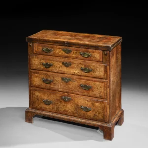 REF 1057 A George II Walnut Bachelors Chest